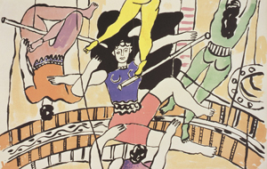 フェルナン・レジェ 《サーカス》より Fernand Léger extrait de Cirque