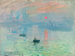 クロード・モネ《印象、日の出》Claude Monet Impression soleil levant