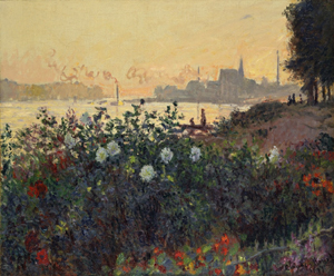 クロード・モネ 《花咲く、アルジャントゥイュ》 Claude Monet Argenteuil, la berge en fleurs